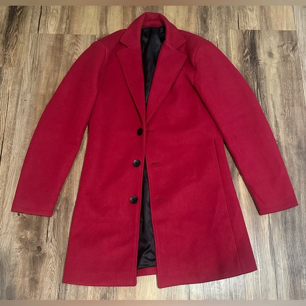 Springrain Pea Coat - Picture 1 of 4